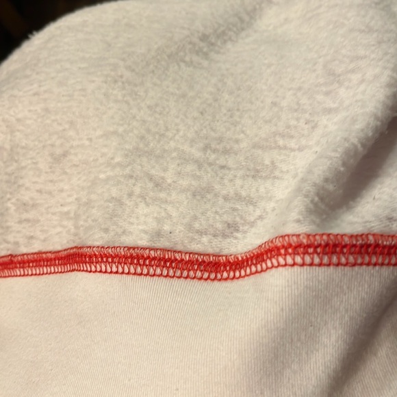 Nebraska Huskers Red & White Lightweight Sweatshirt - Size Medium - Picture 11 of 12